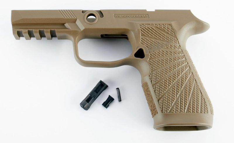 Wilson Combat Sig Sauer P320 Carry Grip Mod GRIP MOD WCP320 CRRY TAN SFTY