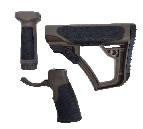 Daniel Defense Stock/Grip/Foregrip Combo STOCK/GRIP COMBO DD MILSPEC+