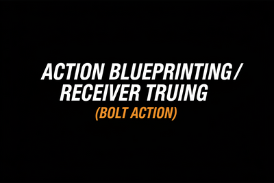 Action Blueprinting / Receiver Truing (Bolt Action)