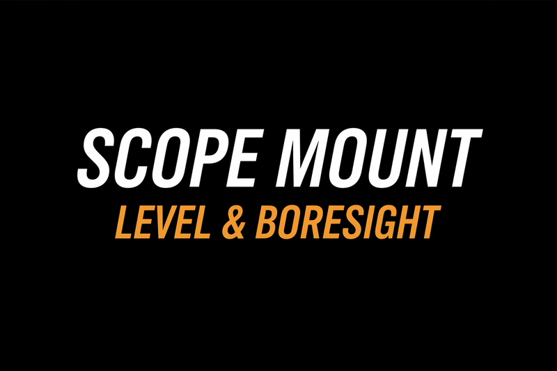 Scope Mount + Level + Bore Sight