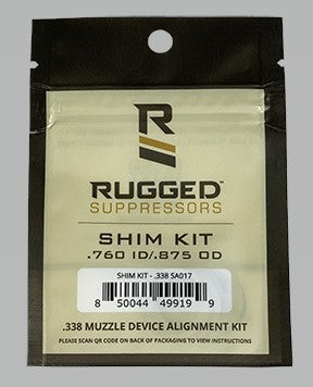 Rugged Suppressors Shim Kit SHIM KIT .338CAL