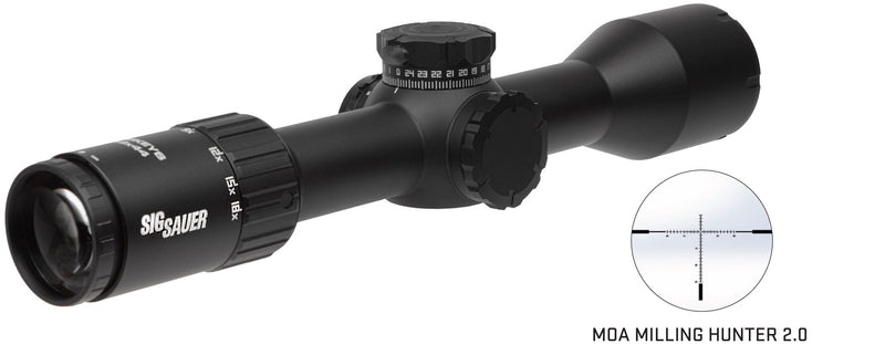 SIG SAUER Whiskey 6 WHISKEY6 3-18X44 30MM MOA