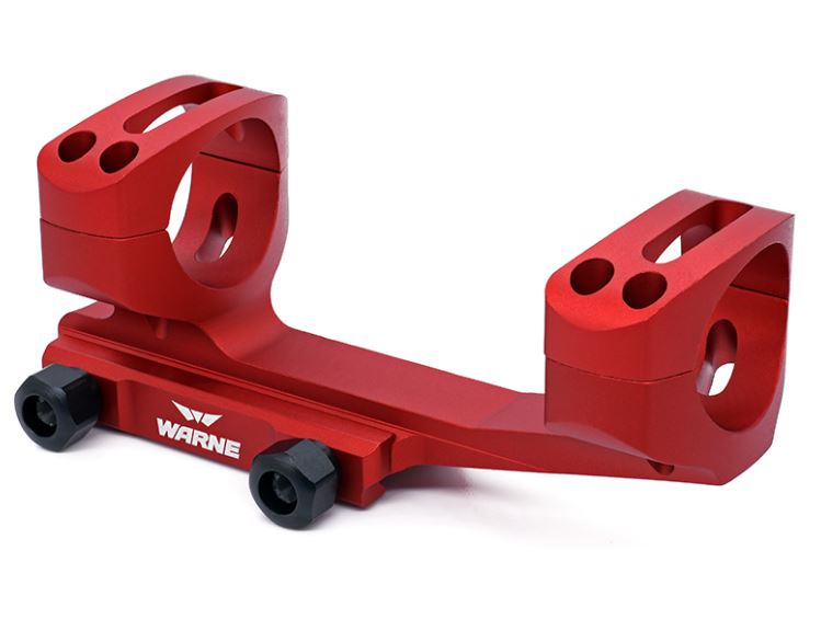Warne Fixed MSR Mount MOUNT XSKEL GEN2 30MM MSR RED